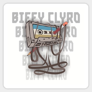 Biffy Clyro Cassette Sticker